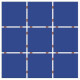 DECORADO DE 10X10 AZUL SERIE ROYAL CERAL GAMAS DE BLANCO