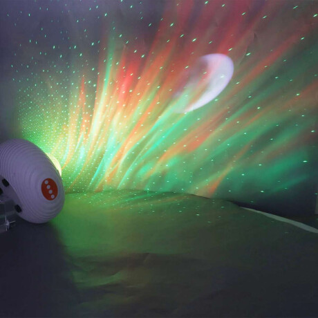 Luz Proyectora Con Control 15 Cm De Diámetro X 12 Cm De Alto