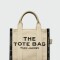 Marc Jacobs- Bolso tejido en jacquard , The small Tote Beige