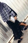 Idolo Skirt Azul Marino