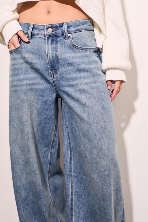 Jean Wide Leg Denim