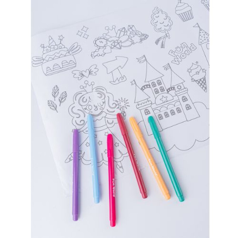 Kit para Colorear XL Rainbow Fun World Kit Para Colorear Xl Rainbow Fun World