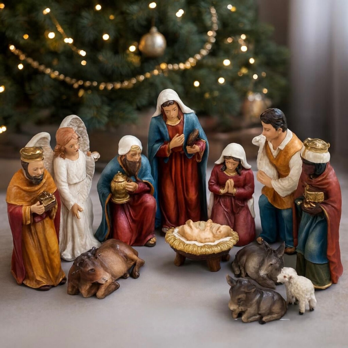 Pesebre Estrella de Belén 11 Piezas 