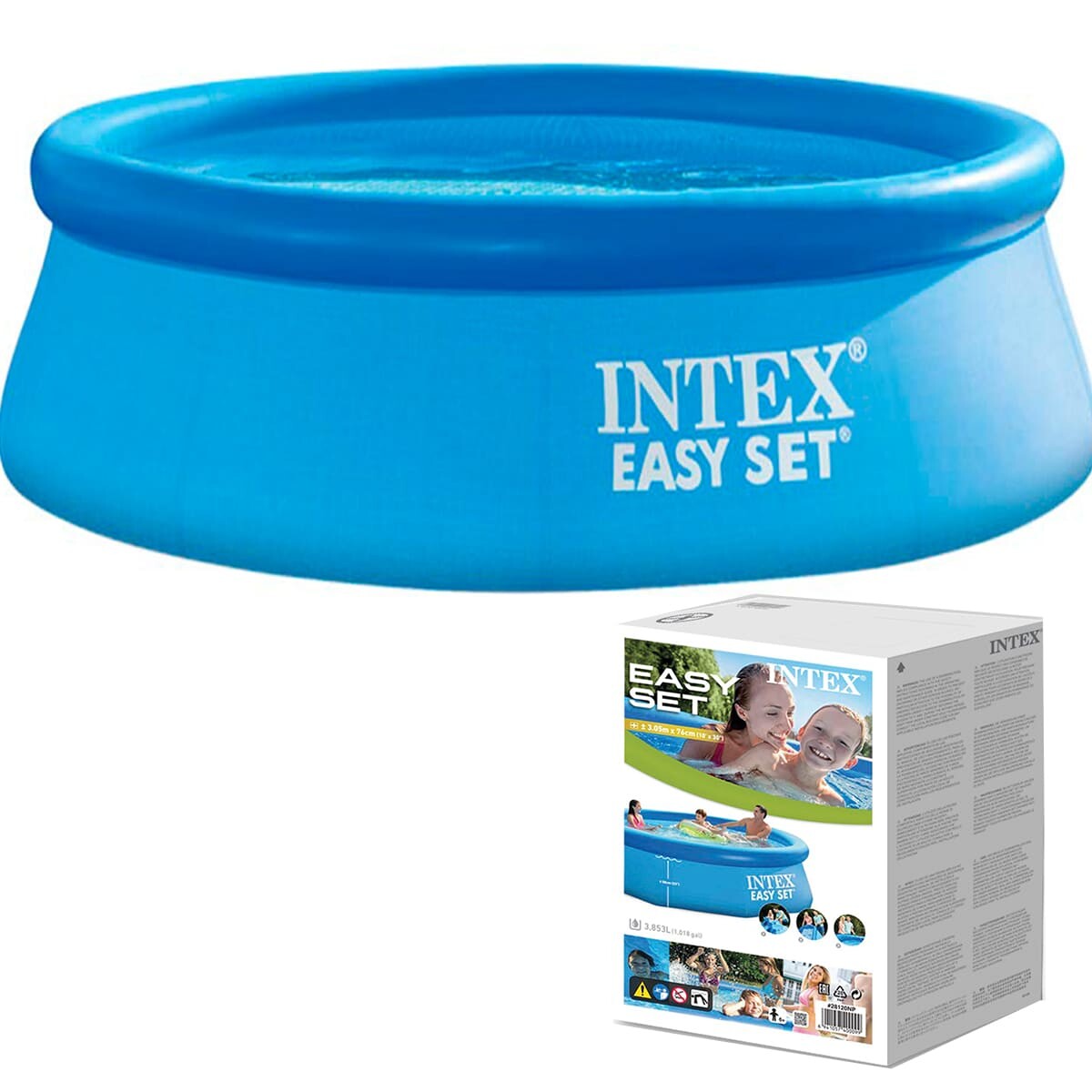 Piscina Intex Gomón Infable 3853 L 305x76cm Infantil - Inx028120 