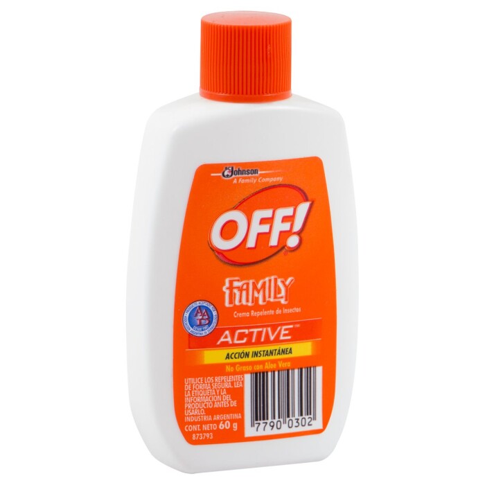 OFF REPELENTE C/ ALOE CREMA FRASCO X 60 única