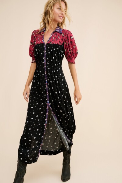 NORA MIDI Negro