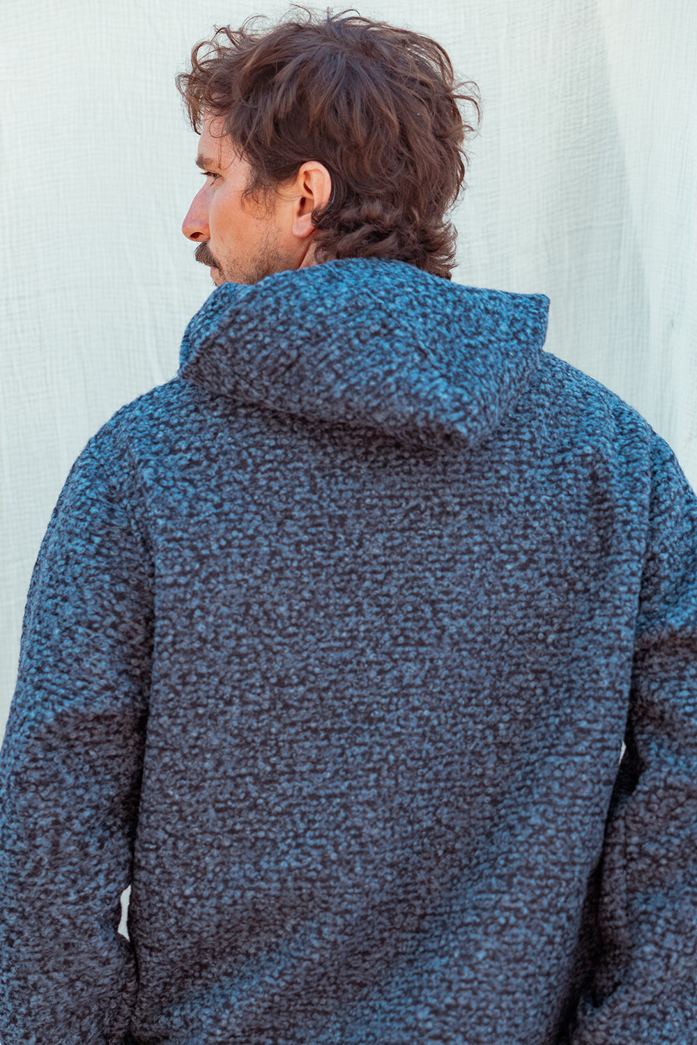 Buzo Pibe Vol2 Azul / Bordeaux