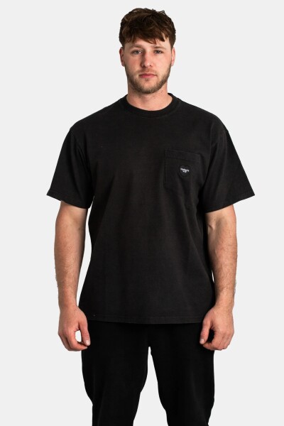 S/S Ingo Pocket T-Shirt Negro