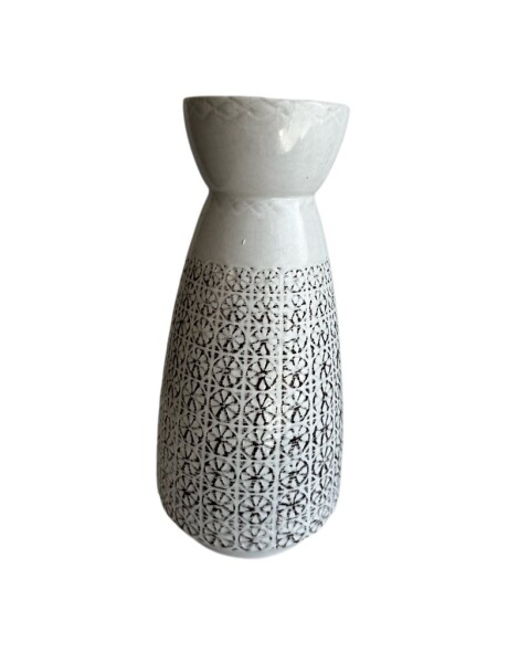 FLORERO CIRCLE 15X15X31CM BLANCO FLORERO CIRCLE 15X15X31CM BLANCO
