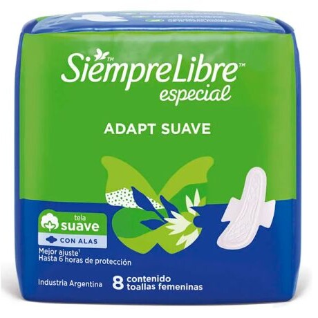 Siempre Libre Especial Adapt Suave X8 Siempre Libre Especial Adapt Suave X8