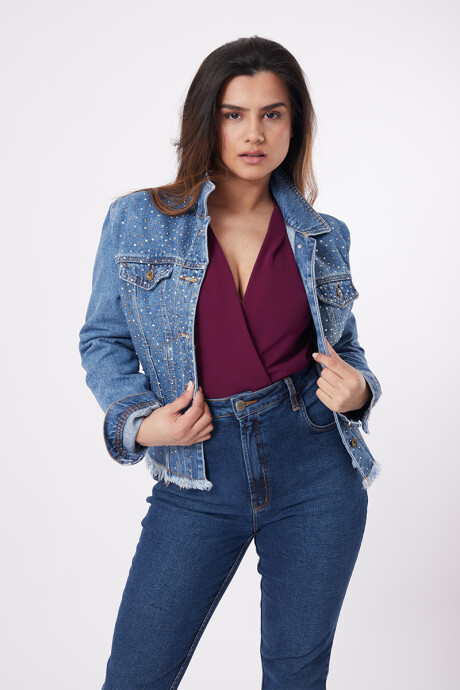 Chaqueta Street Emilia Jeans Oscuro