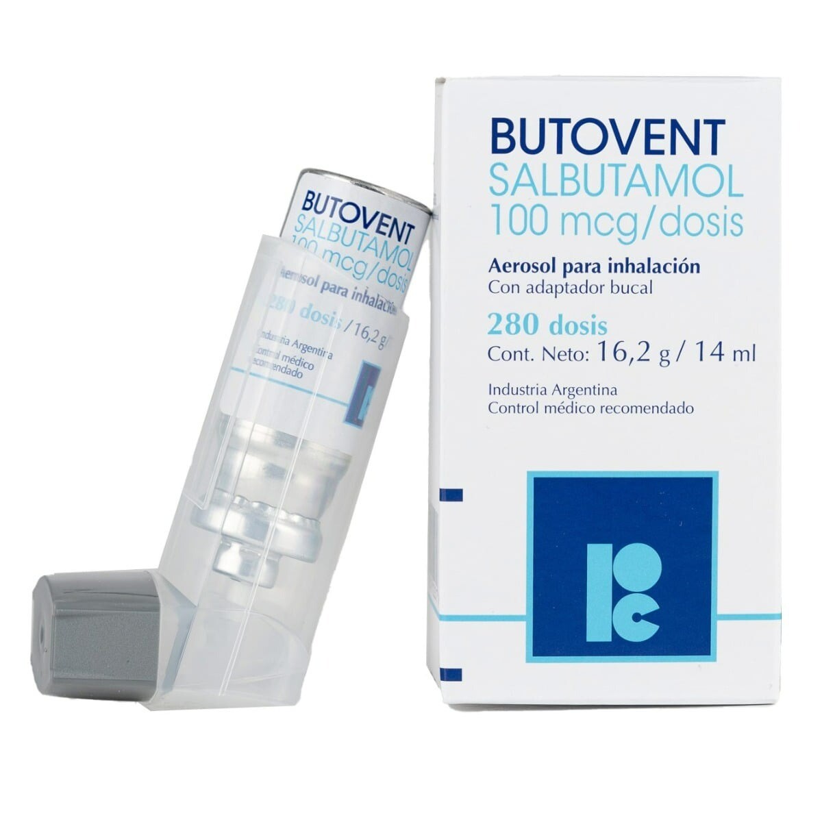 Butovent Aero. 280 Dosis â€“ Inhalador Respiratorio 