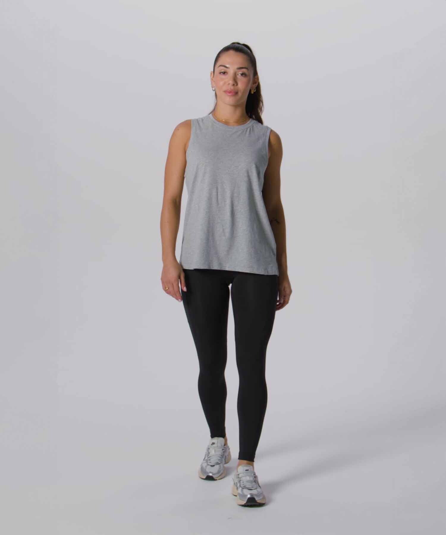Bividi Cotton Tank Mujer Classic Grey Heather