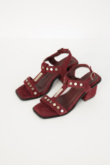 Sandalia Gardenia Bordeaux