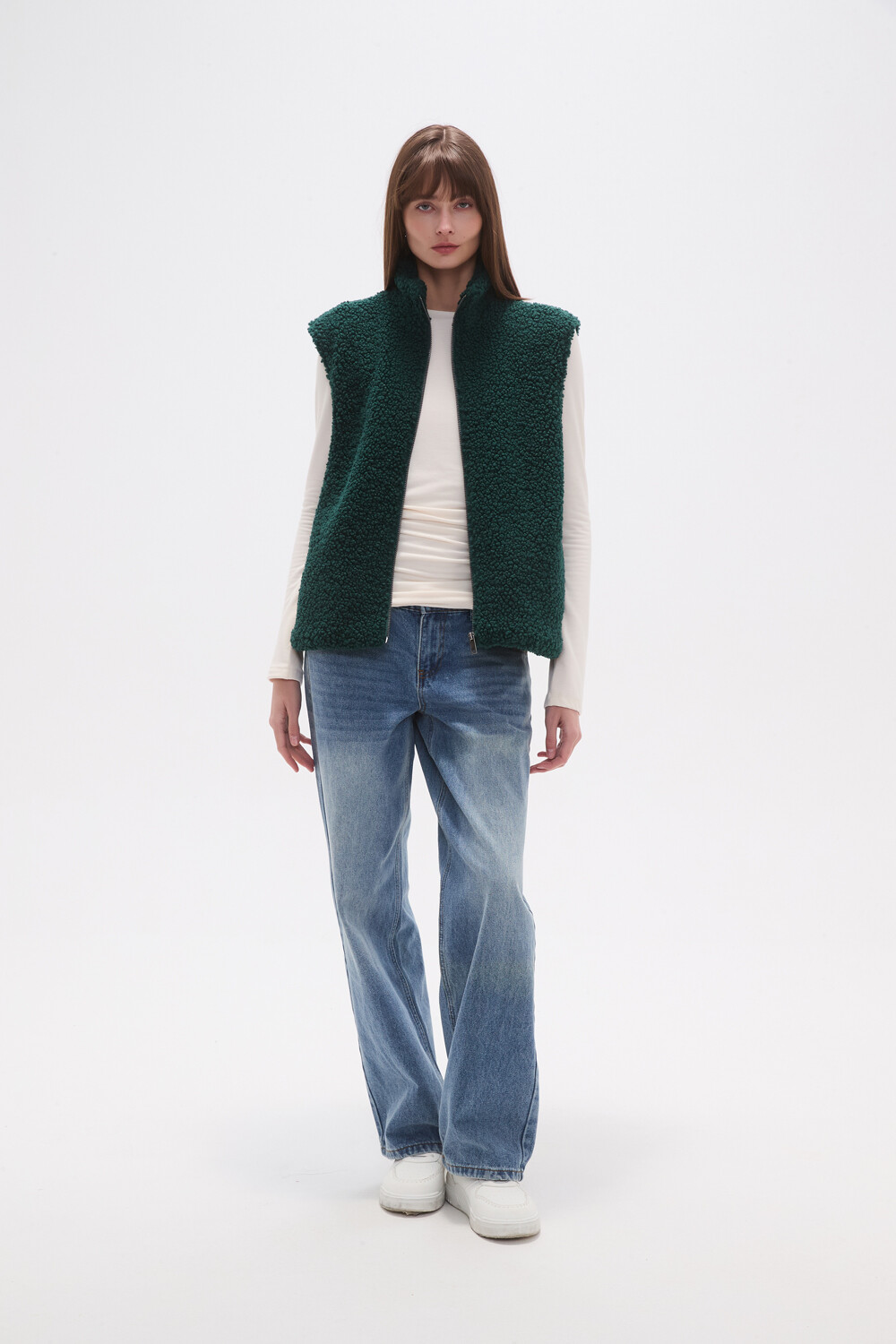 Chaleco Intan Petroleo Oscuro