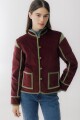 PRE VENTA Chaqueta Maria Uva