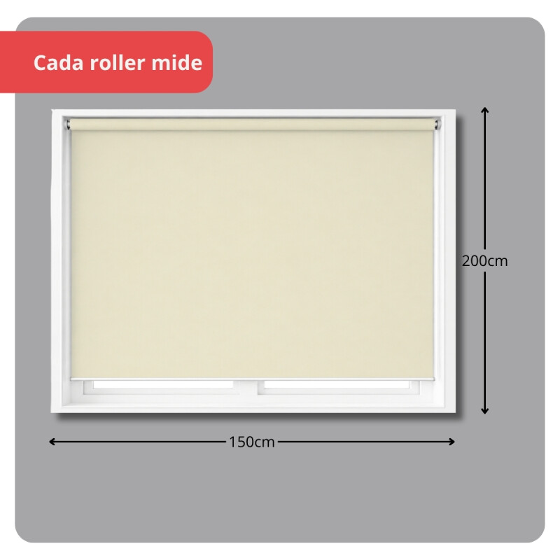 Set x2 Cortina roller blackout 150x200 cm ARENA