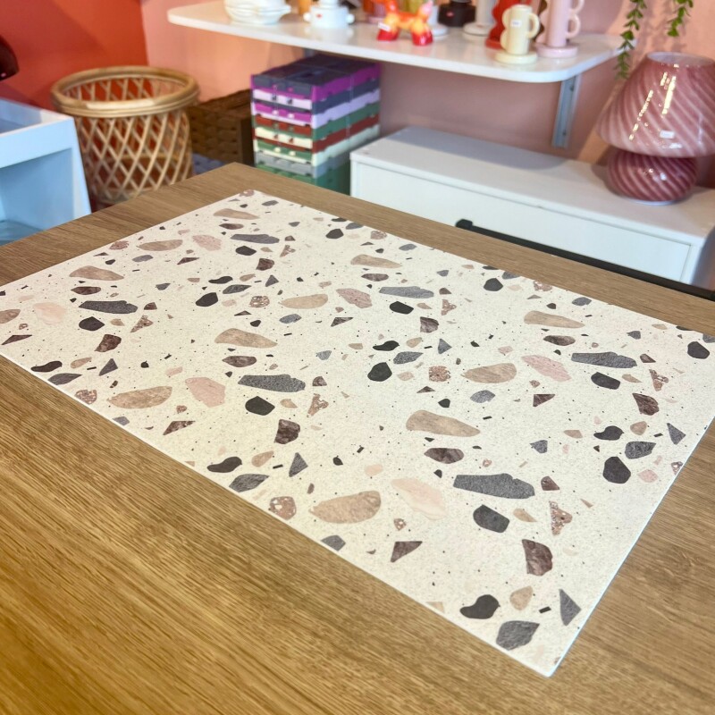 Individual Impermeable Rectangular Terrazo