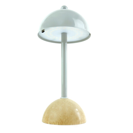 LAMPARA LED HONGUITO BASE REDONDA MADERA 8CM DIAM USB 20CM ALTO LAMPARA LED HONGUITO BASE REDONDA MADERA 8CM DIAM USB 20CM ALTO