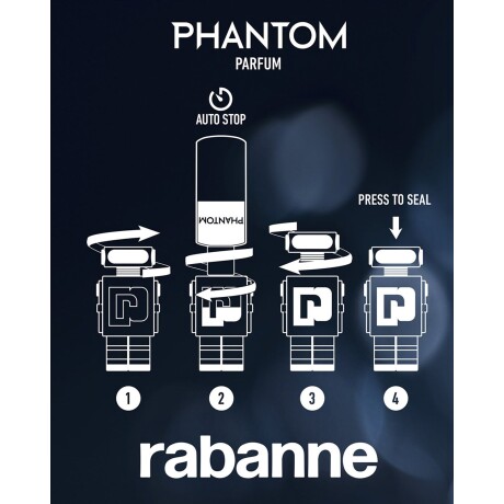 Recarga Paco Rabanne Phantom Parfum 200ml Original Recarga Paco Rabanne Phantom Parfum 200ml Original