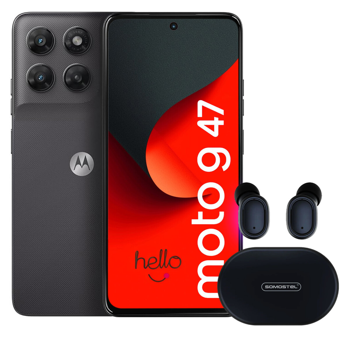 Motorola G47 12(4+8)gb Ram 256gb 5g + Regalo - GRIS 