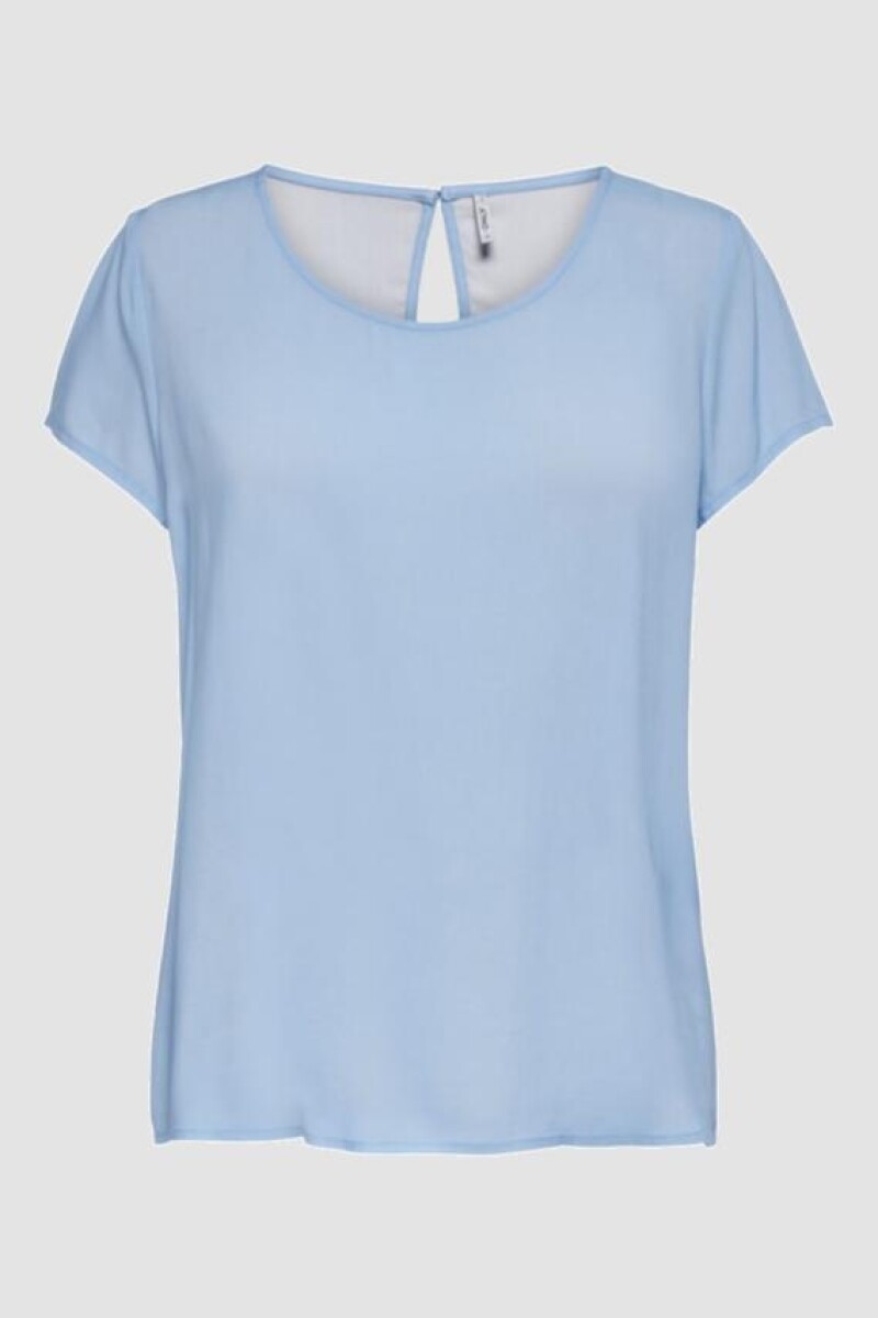 Camiseta Firts Básica Holgada Cashmere Blue