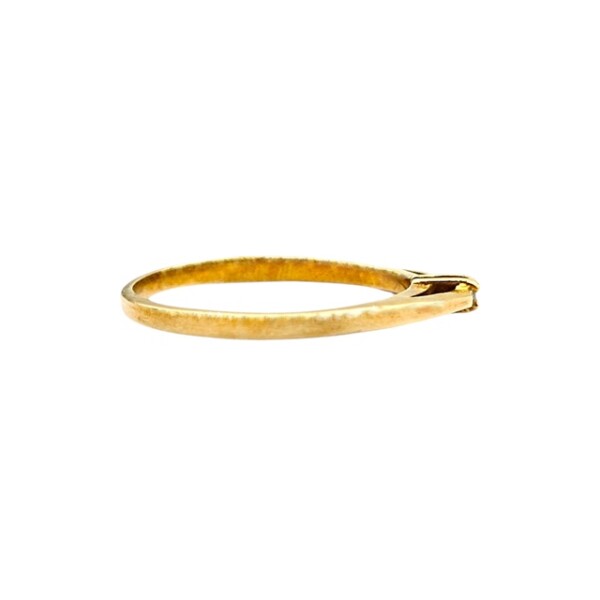 Anillo Solitario-Oro bajo-Piedra Zirconia-AN8063 conpiedra