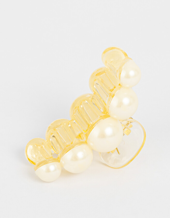 Broche Con perlas Broche Con Perlas - Blanco Crudo