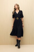 VESTIDO FARROW Negro