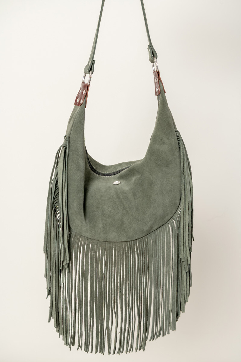 Cartera fede - Verde gamuza 