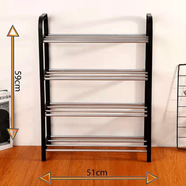 Mueble Zapatera 4 Niveles 8 Pares Estante Organizador Mueble Zapatera 4 Niveles 8 Pares Estante Organizador