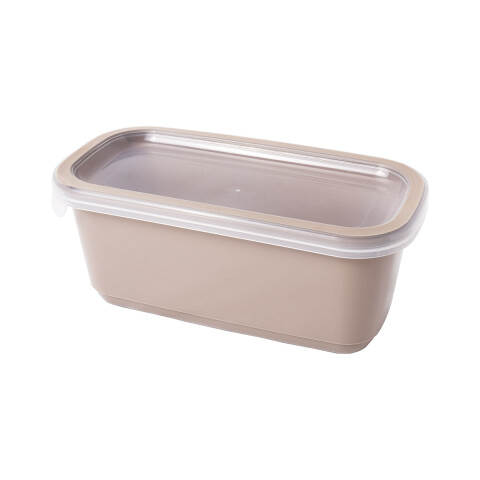 Pote Lume rectangular 1.2L BEIGE