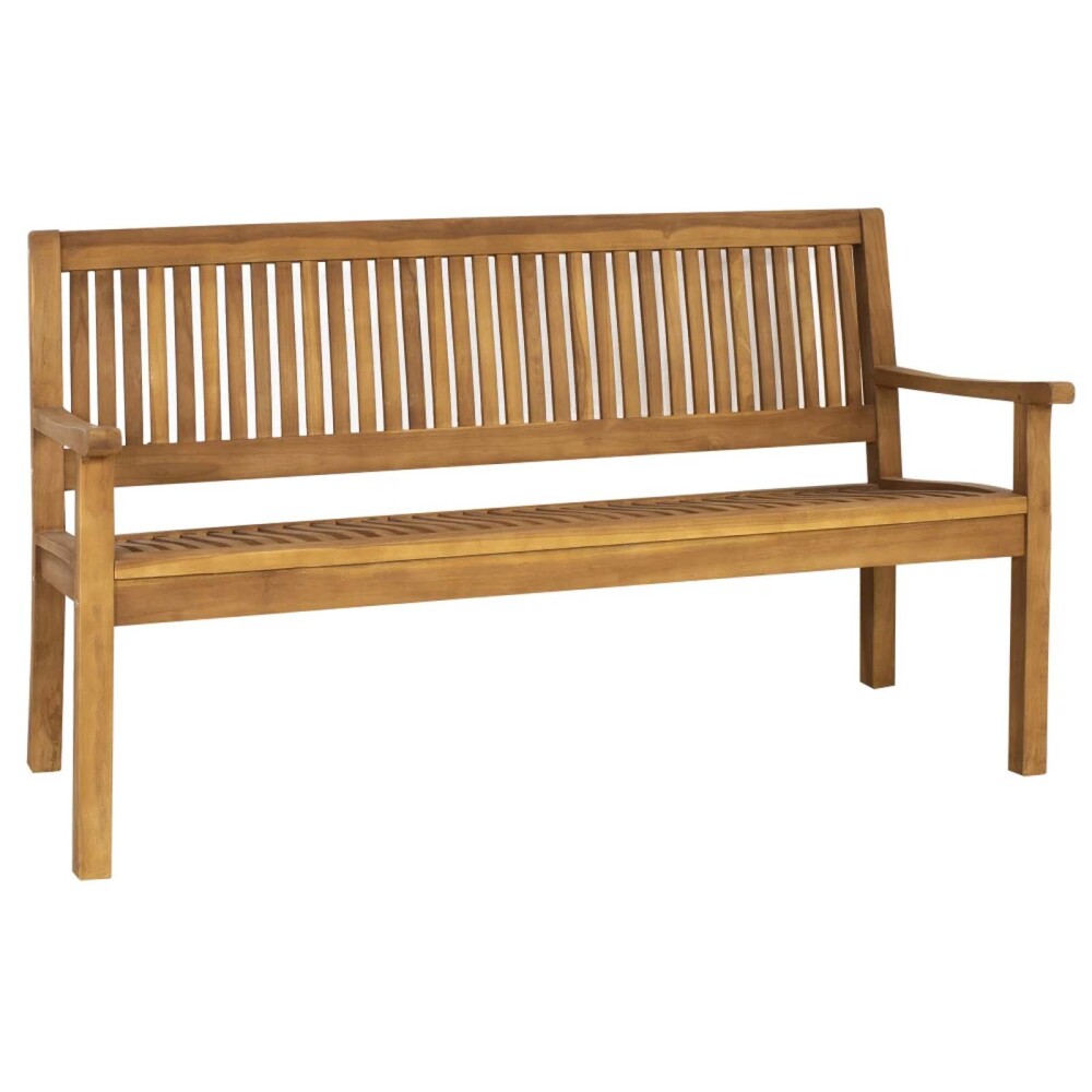 BANCO MADERA NATURAL-BEIGE COMFORT