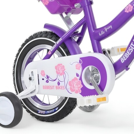 Bicicleta rodado 12 Queen Bebesit Violeta Bicicleta rodado 12 Queen Bebesit Violeta