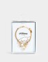 Pulseras Infantiles Licencias Pulsera Flexible Multi Dije Cinnamoroll - Dorado
