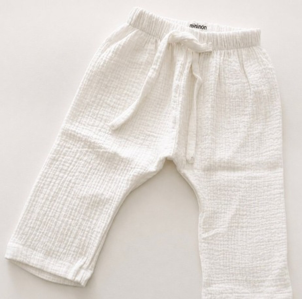 Pantalon Baby Muselina Blanco 