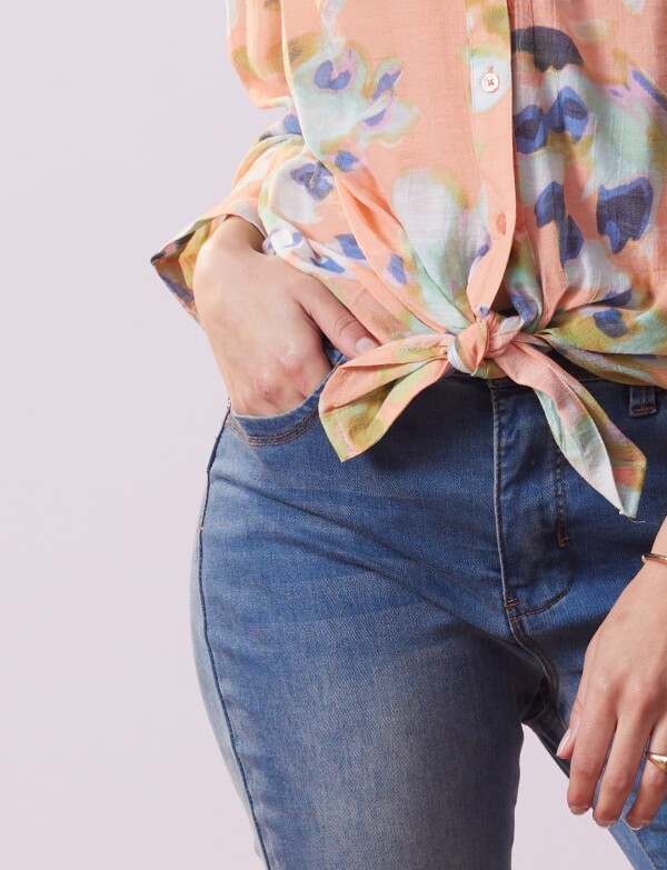 Blusa Spring CORAL/MULTI