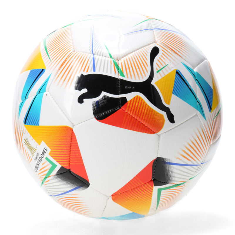 Pelota Puma Cumbre Conmebol Libertador 2024 Blanco - Multicolor