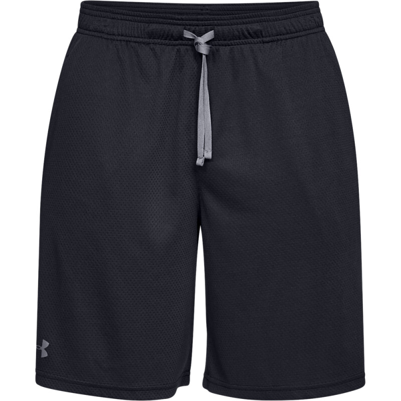 UA Tech Mesh Shorts-RED BLK-001