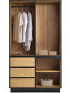 Armario ODENSE 120x210 combi roble Armario ODENSE 120x210 combi roble
