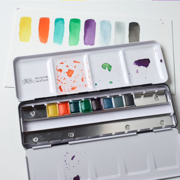 Acuarelas Profesional x 8 Revival - Winsor & Newton Única