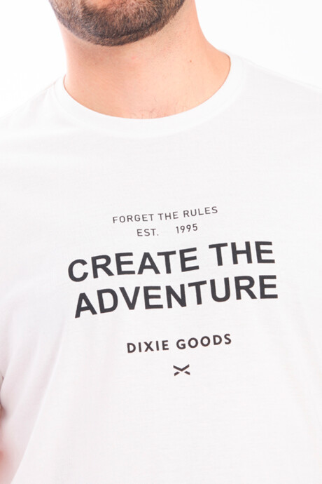 T-SHIRT ERIE DIXIE Blanco