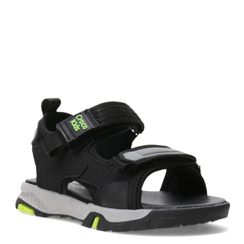 Sandalias de Niño Croco Kids Tevy Negro