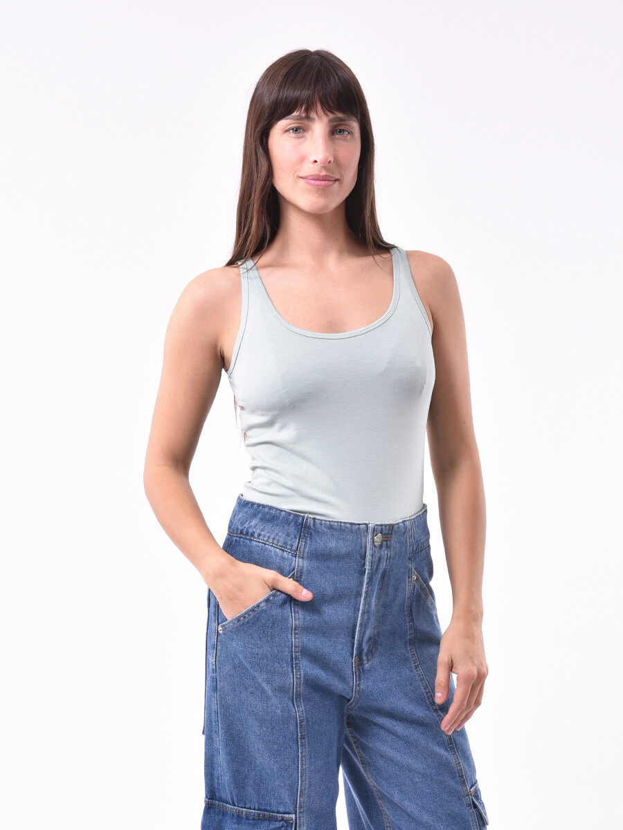 MUSCULOSA INTERIOR - VERDE CLARO 