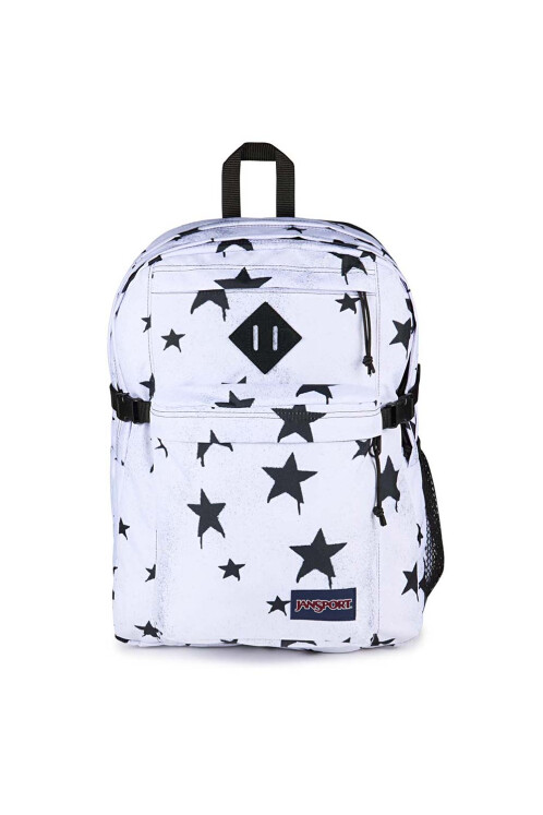 Main Campus Sprayed Stars Black