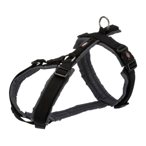 PREMIUM TREKKING HARNESS, XL: 80–97 CM/25 MM, BLACK/GRAPHITE PREMIUM TREKKING HARNESS, XL: 80–97 CM/25 MM, BLACK/GRAPHITE