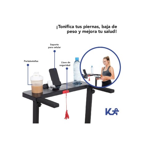 Caminador eléctrico 2 HP 10 Km Plegable Caminador eléctrico 2 HP 10 Km Plegable