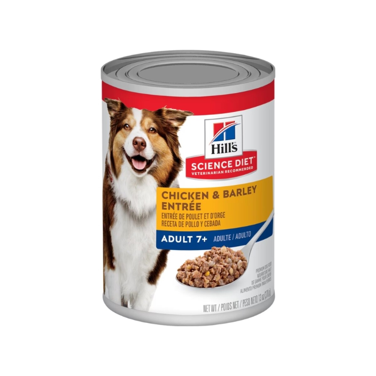 HILL´S CANINE ADULT 7+ CHICKEN & BARLEY 370GR - Hill´s Canine Adult 7+ Chicken & Barley 370gr 