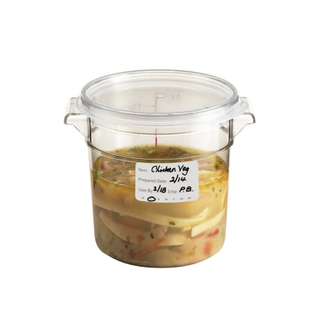Recipiente Redondo Policarbonato 900ml Recipiente Redondo Policarbonato 900ml