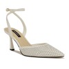 Zapato de Tacón Kelliey3 White 01 Suede